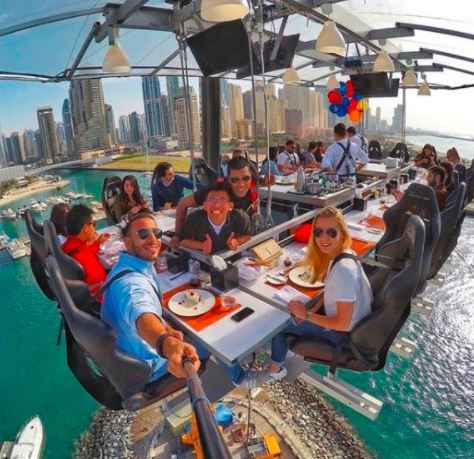 Food in sky with your gang? How coool! - 1