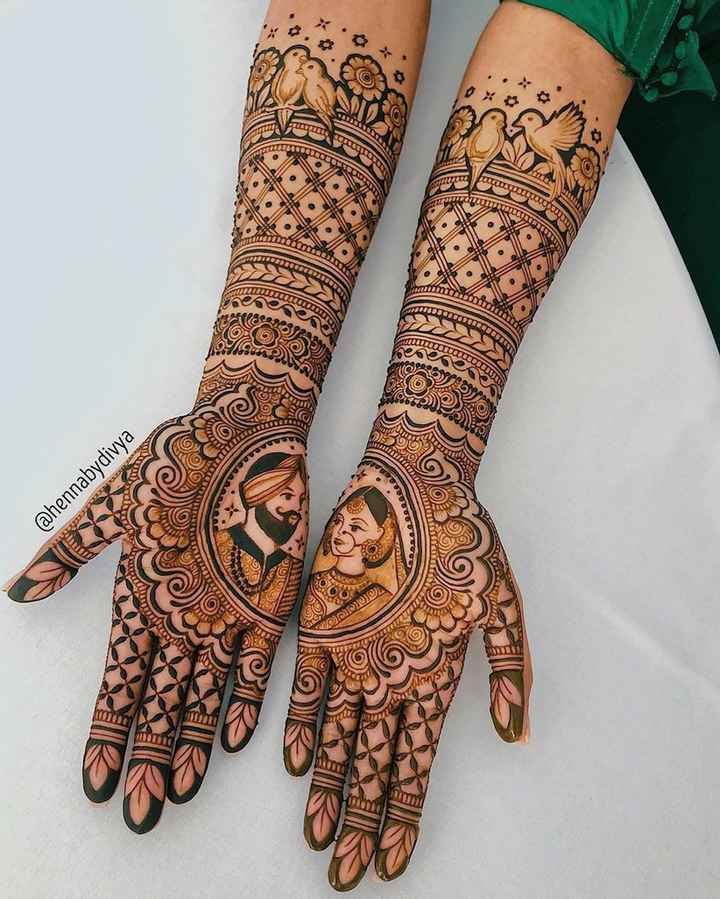 This bridal mehndi looks stunning! - 1