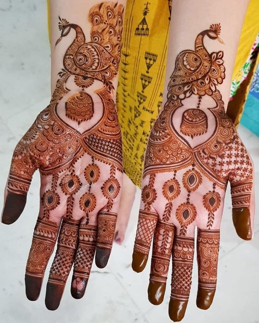Which mehndi design do you like the most ?!? - 1