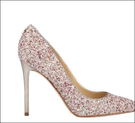 Glitter pumps