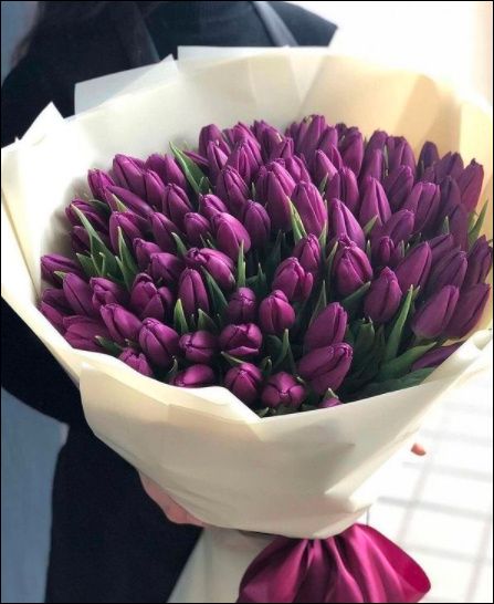 i want to give one such bunch of beautiful tulips to my Fiance! 1