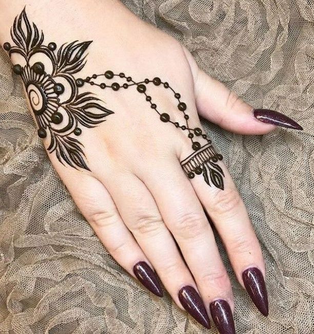 Simple mehendi ideas ideass - 1