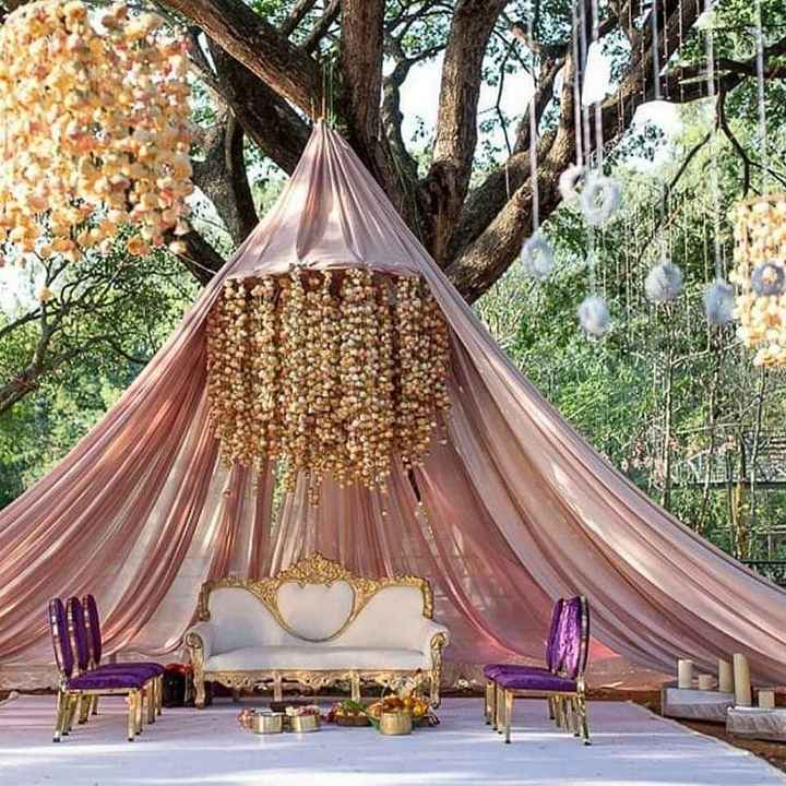 Perfect décor for intimate wedding - 1