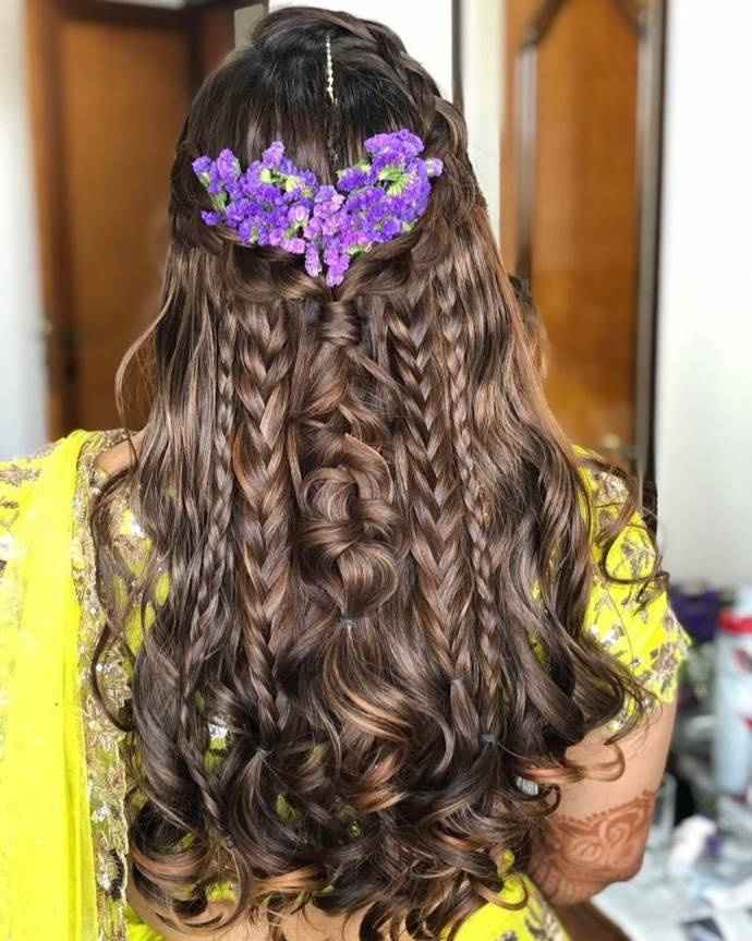 Hairstyle for medium hair - 1