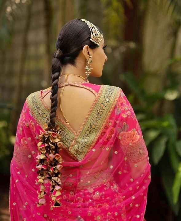 Suggestions for Bridal Hairstyles with lehenga!! - 1