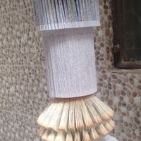 old book decor pillar party decoration  resort hall all event decor