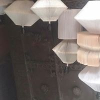 old book paper hanging lantern home and party resort  decoration 
