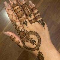 Suggestions for millennial mehendi designs - 2