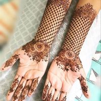 Arabic mehendi design for bridesmaid - 1