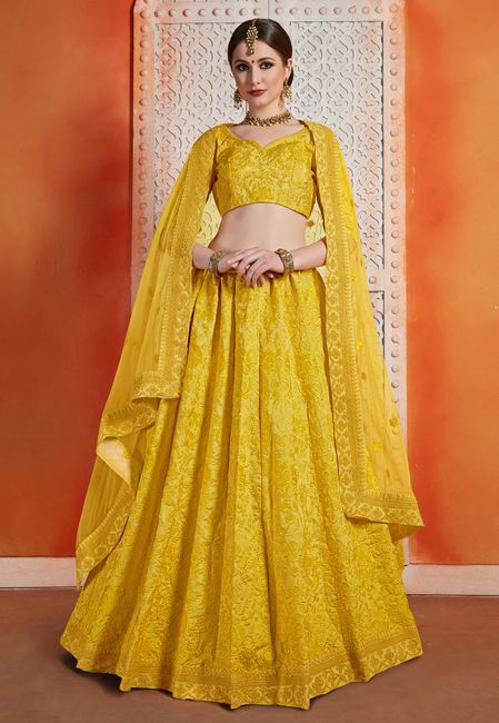 Looking for yellow lehenga for mom 1