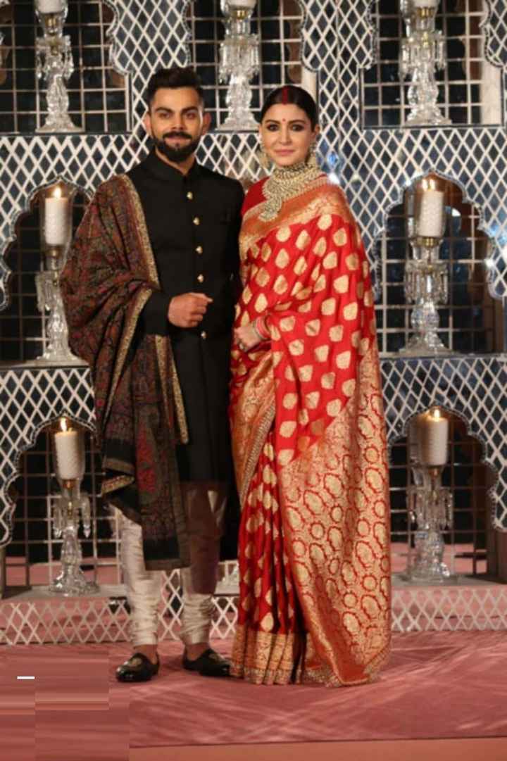 Banarasi saree on reception? - 2