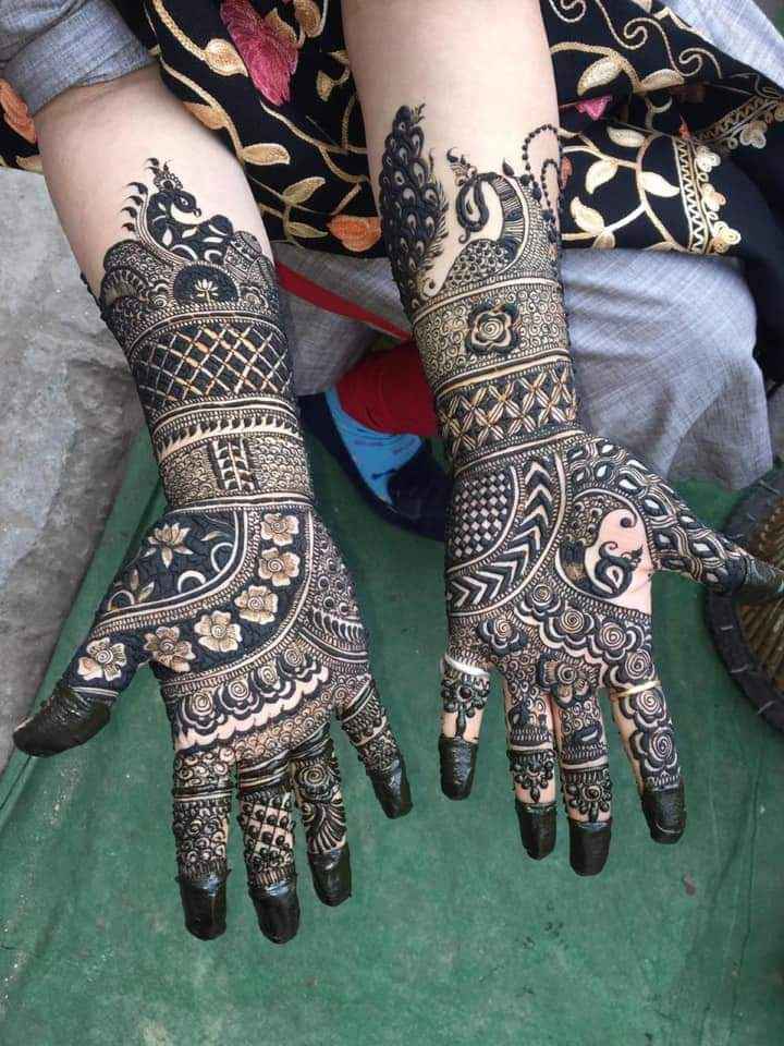 Mehandi art - 1