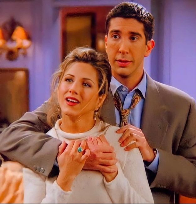 Ross and Rachel are couple goals for real ♥️😍 1