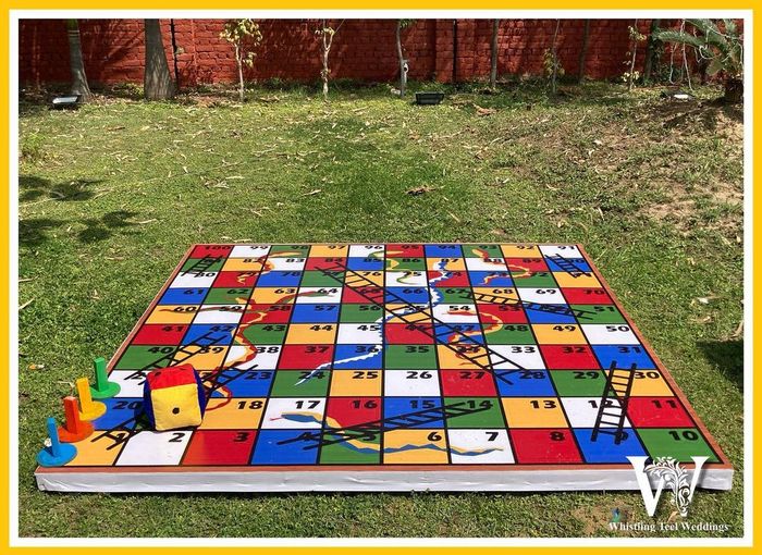 a new twist to Snakes and Ladders! 1