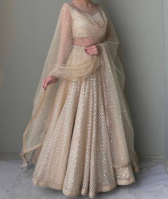 On a Scale of 1-10, how much do you like this lehenga? - 1