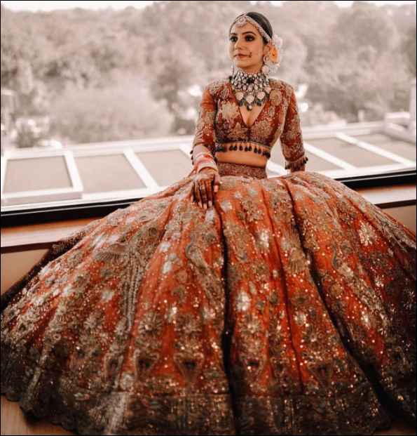 This lehenga from Rimple and Harpreet is just Wow!!! 🤩🤩💖 - 1
