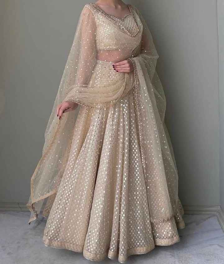 On a Scale of 1-10, how much do you like this lehenga? - 1