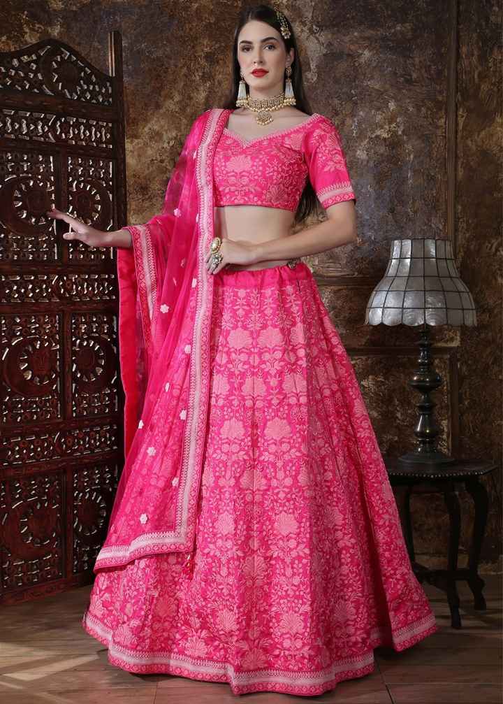 Neon Chikankari Lehengas- The new bridal trend 👸🏽 - 1