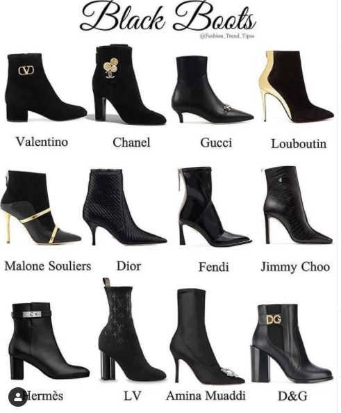 Black boots can never go out of style! 1