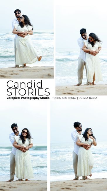 Love by the Waves – Pondicherry Pre-Wedding Shoot