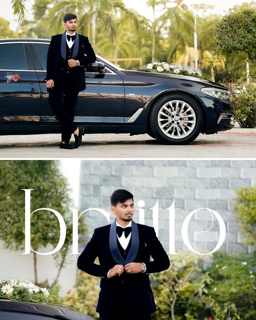 Groom beautiful look