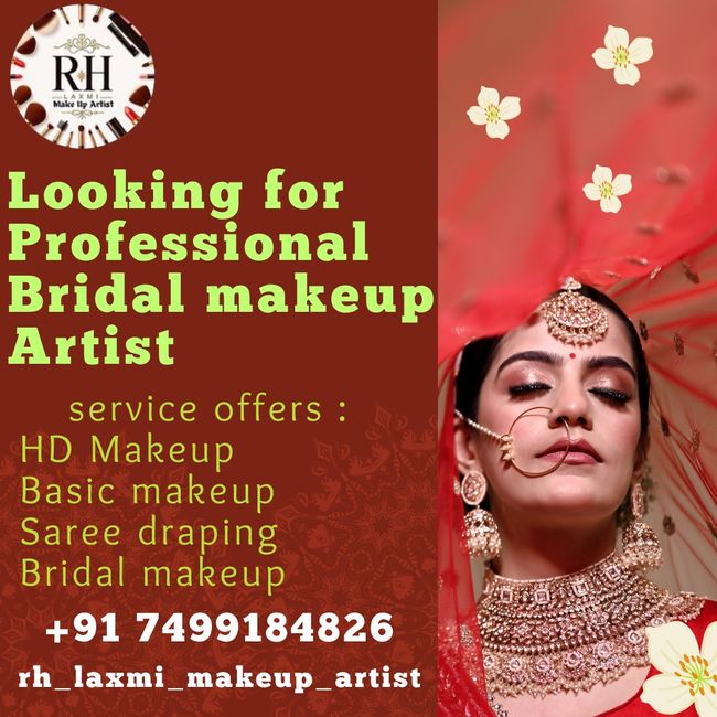 RH Laxmi Makeover specializes in exquisite bridal and parlor services