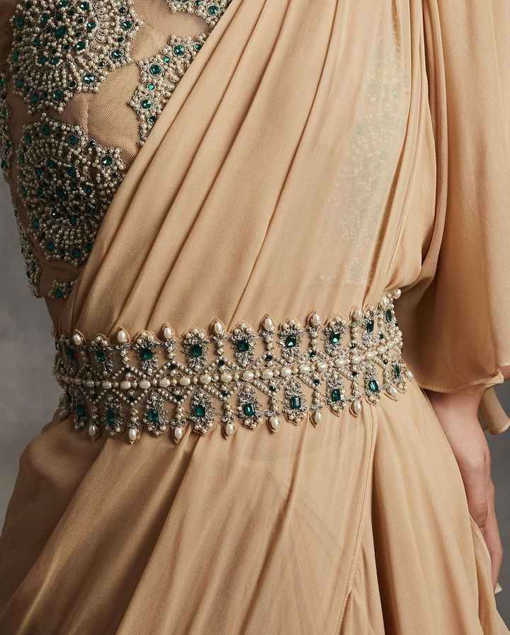 designer belt for gown