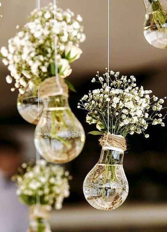 diy Decor idea for using bulbs at your functions! - 1