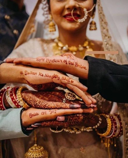 These mehendi designs of the #bridesquad is stealing all the spotlight 1