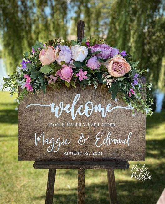 How do you like this welcome board guys? 1