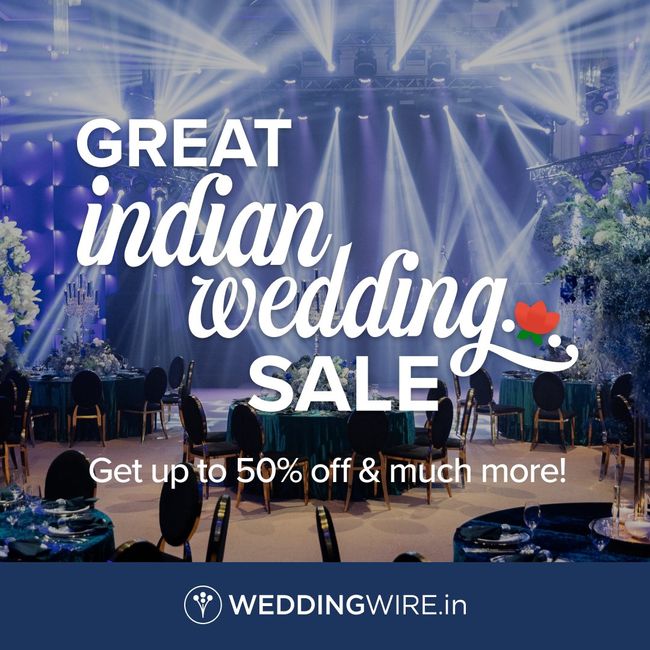 Great Indian Wedding Sale- Save Up To 50% 🎉 1