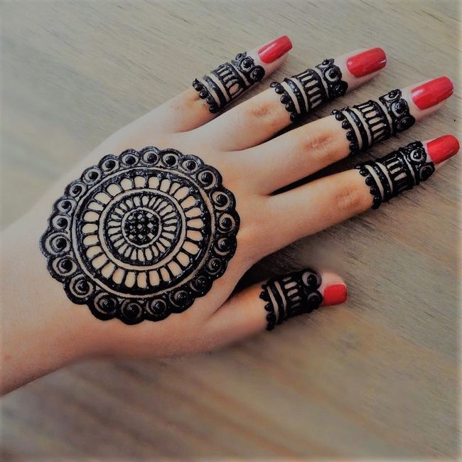 Finger Mehndi Designs! - 2