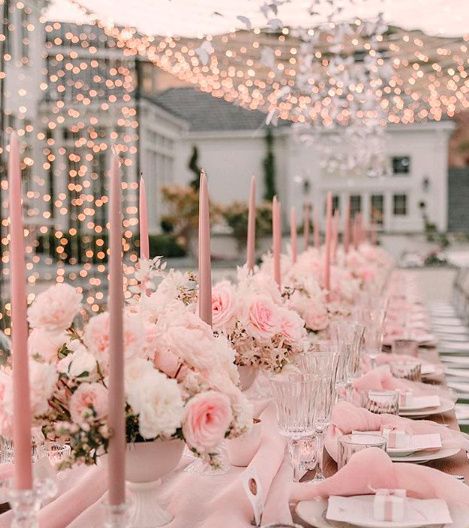 Pink theme for my wedding! 1