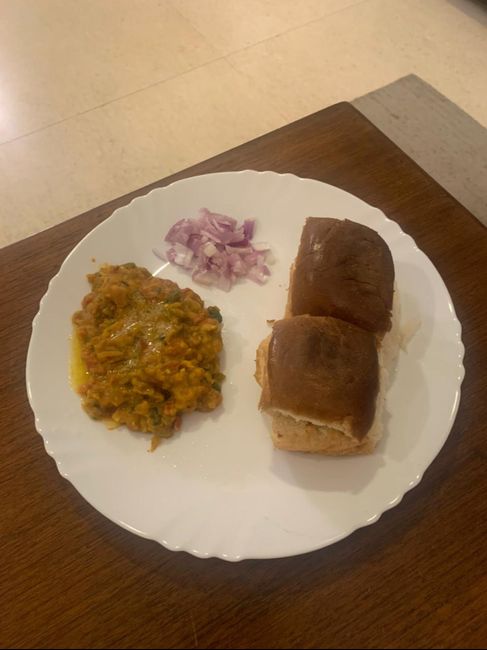 Pao bhaji has a separate fan base. It'll have a special counter setup in my wedding!! - 1