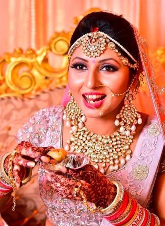 Haha, a happy bride holds a forever charm in her heart! - 1