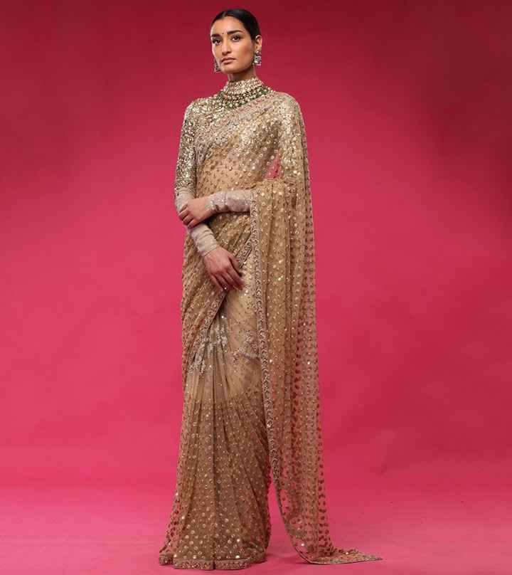 Sequin Saree