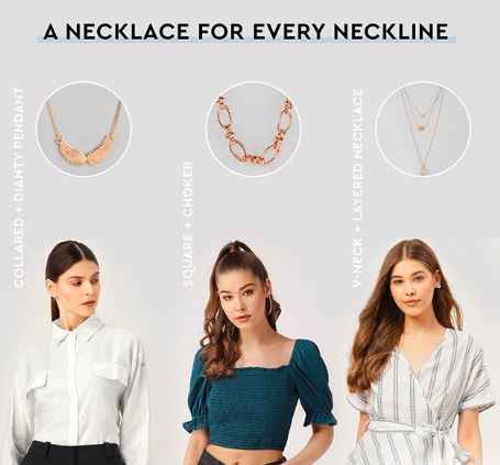 The kind of neckpieces that worked for different necklines! - 1