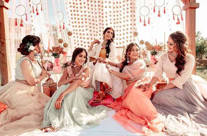 Hey! Suggest some outfits for bridesmaids like a bridesmaid collection!! - 1