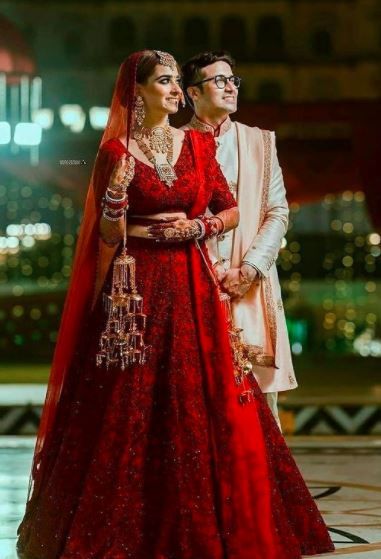 Love such deep maroon colour lehengaas 1