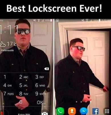 Epic phone's lockscreen!! - 1