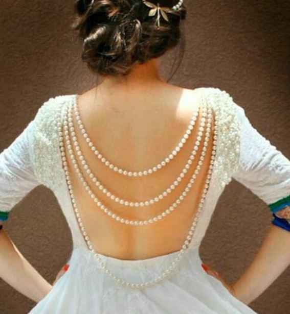 Loving this pearl blouse design😍 - 1