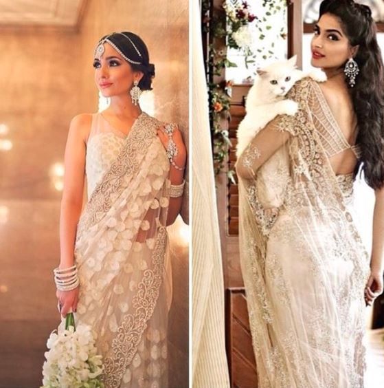 Wedding Saree Faves?? Silk or Net? 4