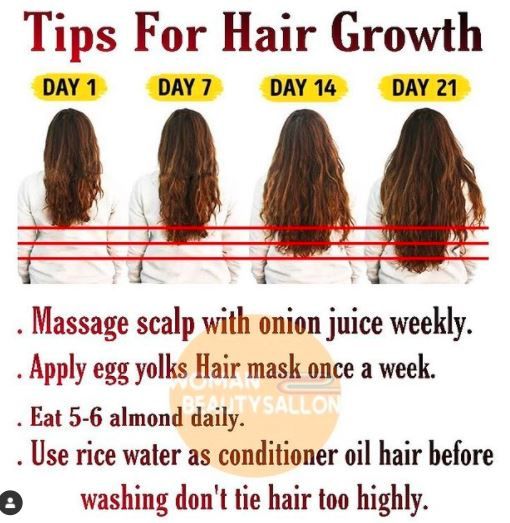 Tips for hair growth! 1