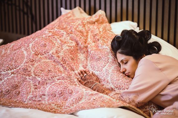 Give yourself some love and enough sleep before your wedding day! 1