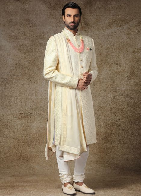 Looking for ivory colour sherwani 1