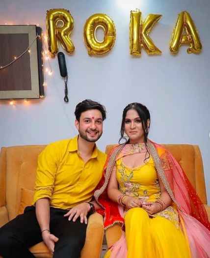 Roka function celebration of a couple! - 1