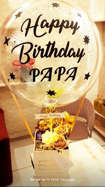 Birthday setup for Dad! - 1