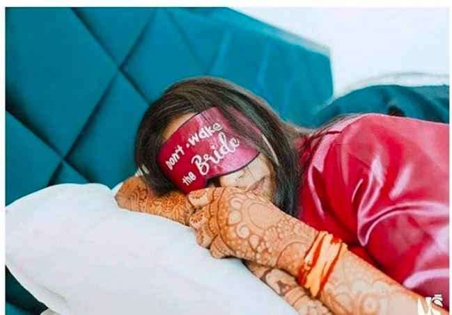 Sleeping mask that all us late sleeping brides must own🤣 - 1