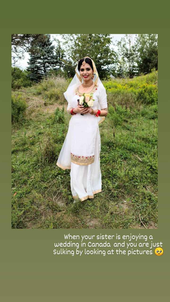 How my sister attended a white wedding in a traditional white suit - 1