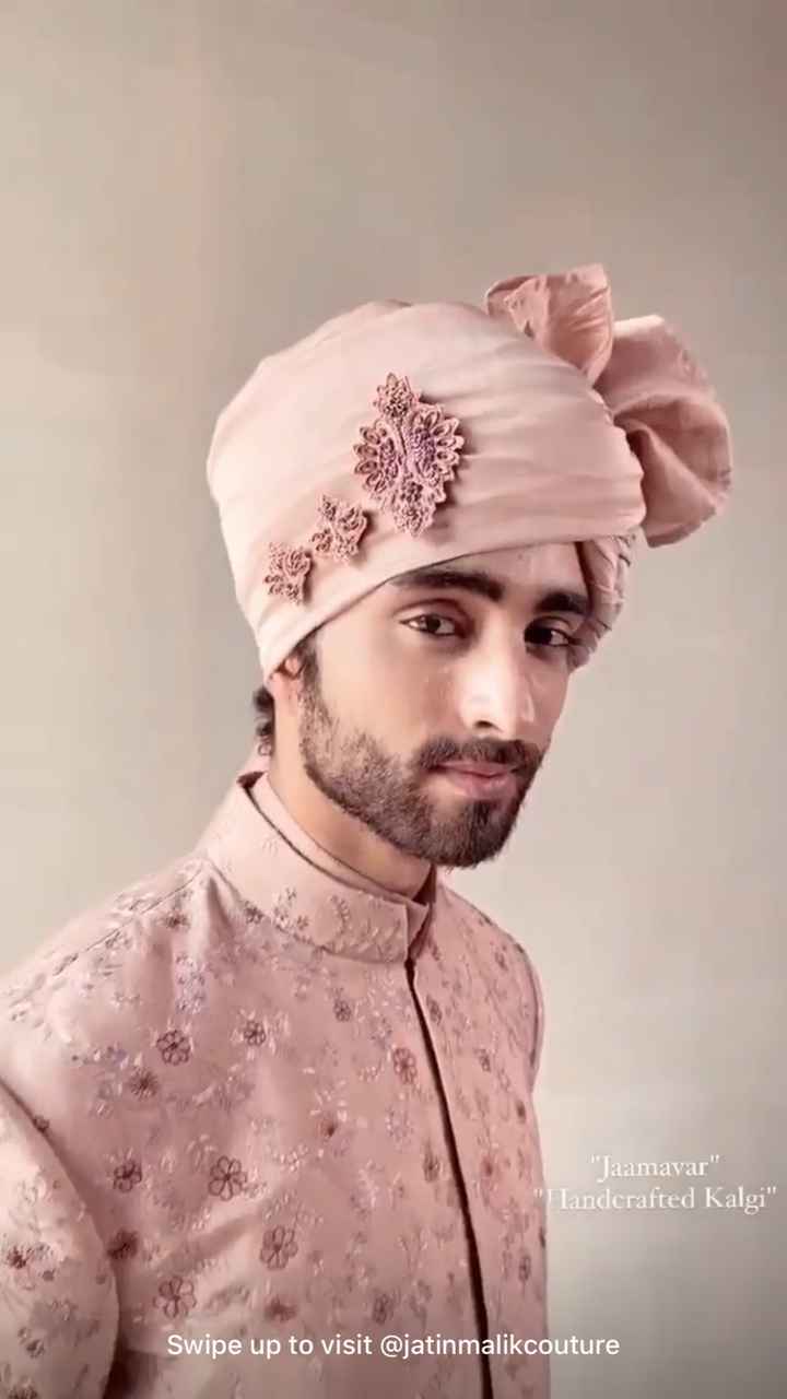 Pink and peach Groom’s attire! - 1